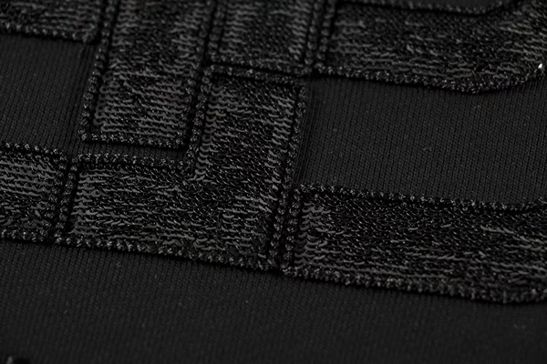 ブランドパーカー素材ディテール